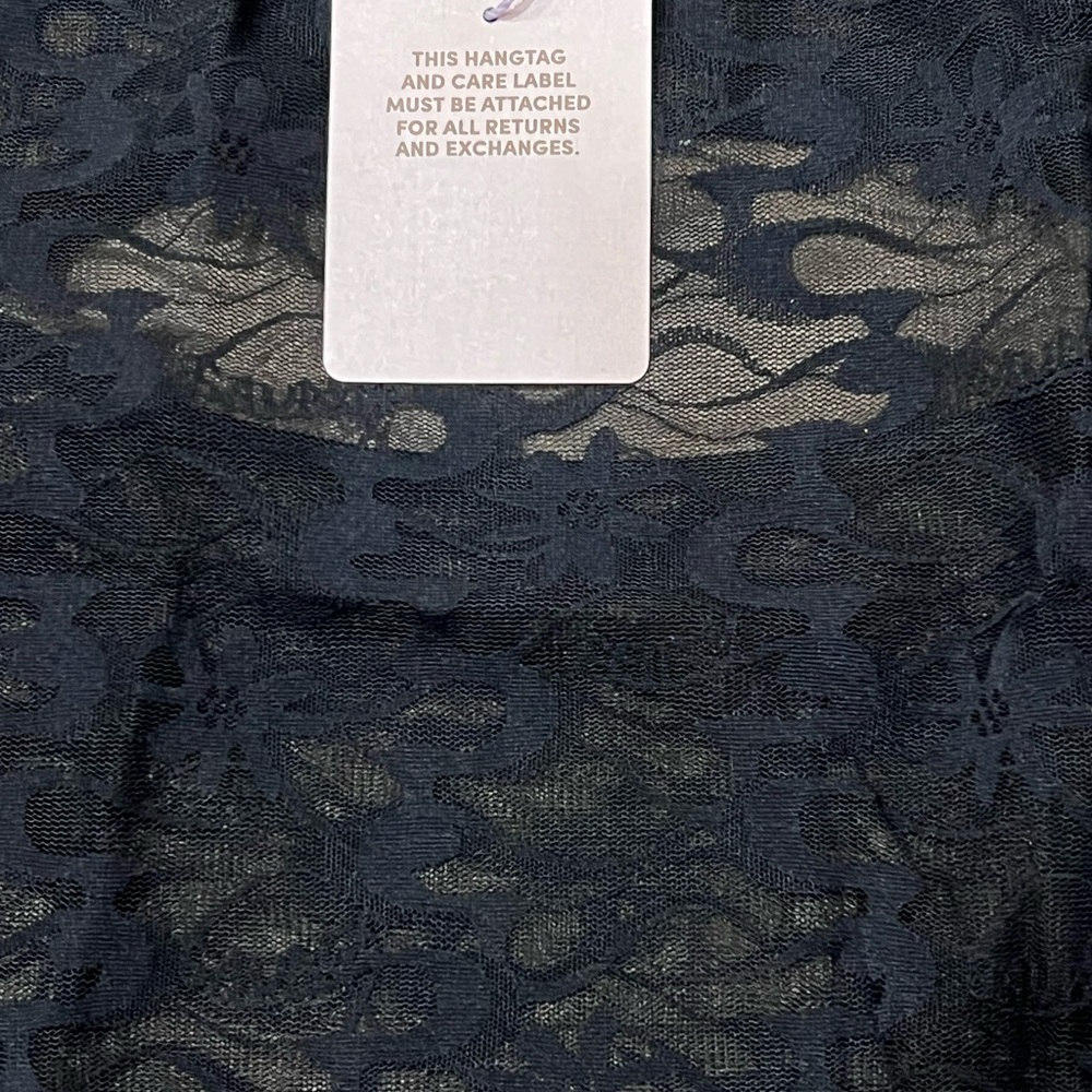 Savage X Fenty Black Cut Out Mini Shapewear - Picture 6 of 6